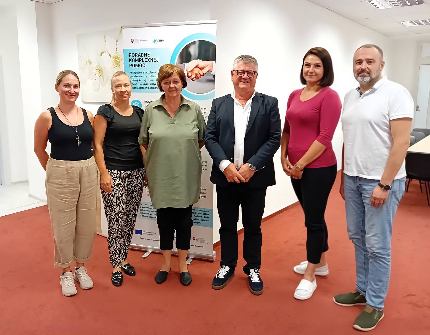 Návšteva riaditeľa odboru Siete odborného poradenstva v Poradniach komplexnej pomoci